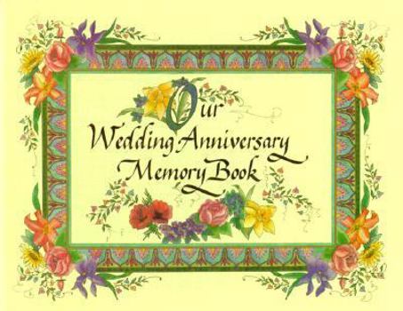 Nittany Quill Watercolor Illustrated Wedding Anniversary Memory Book