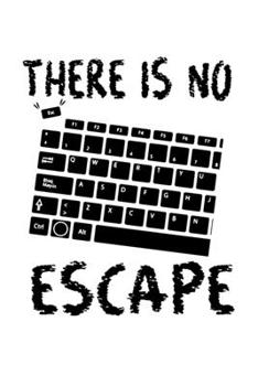 Paperback Notizbuch: Nerd Geek Wortspiel Escape Coder lustig Geschenk 120 Seiten, 6x9 (ca. A5), Punktraster [German] Book