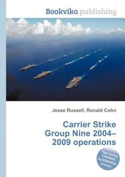 Paperback Carrier Strike Group Nine 2004-2009 Operations Book