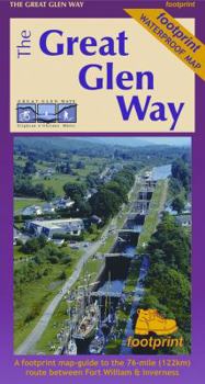 Map The Great Glen Way Footprnt Visitor Map Book