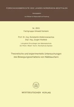 Paperback Theoretische Und Experimentelle Untersuchungen Des Bewegungsverhaltens Von Halbtauchern [German] Book