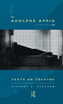 Paperback Adolphe Appia: Texts on Theatre Book