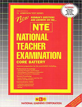 Spiral-bound National Teacher Examination (Core Battery) (Nte): Passbooks Study Guide Book