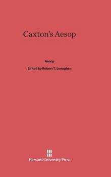 Hardcover Caxton's Aesop Book