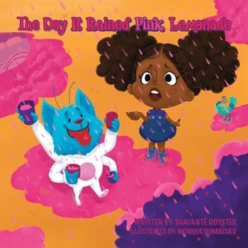 Paperback The Day It Rained Pink Lemonade Book