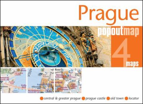 Map Prague Popout Map: Handy, Pocket-Size, Pop-Up Map for Prague Book