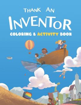 Paperback Thank an Inventor Coloring and Activity Book