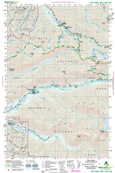 Map Mount Tom, Wa No. 133 Book