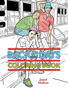 Paperback Back in the Days Coloring Book