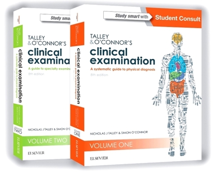 Paperback Talley and O'Connor's Clinical Examination - 2-Volume Set Book