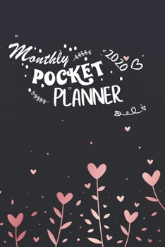 Monthly Pocket Planner 2020: One-Year Planner (Size: 6" x 9"), 12- Month Calendar Schedule Organizer and Hand Lettering Notebook (January - December). Personalized Planner, U.S. Holidays (Gift Lover)