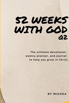 Paperback 52 Weeks with God Q2 Book