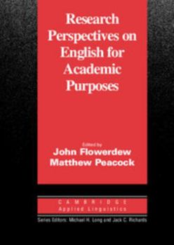 Research Perspectives on English for Academic Purposes - Book  of the Cambridge Applied Linguistics