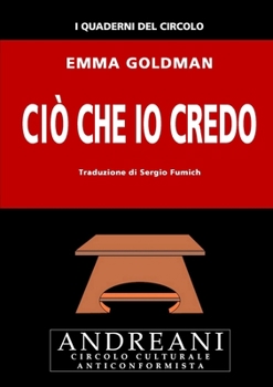 Paperback Ciò che io credo [Italian] Book