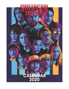 Paperback Stranger Things Calendar 2020 Book