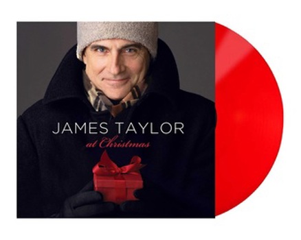 Vinyl James Taylor At Christmas (Red LP) Book