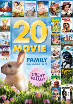 DVD 20-Movie Family Collection Book