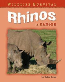Library Binding Rhinos in Danger Book