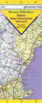 Map State Slicker Maine/New Hampshire/Vermont Book