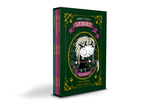 Lenore Slipcase Set (Swirlies, Purple Nurples, Pink Bellies)