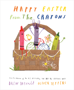 Hardcover Happy Easter from the Crayons Book