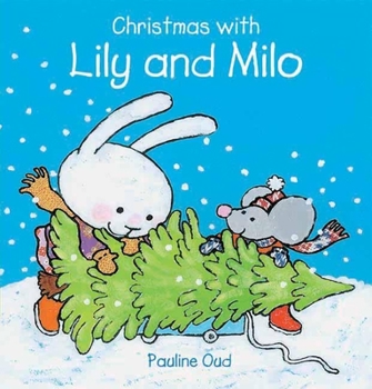Hardcover Christmas with Lily and Milo Book