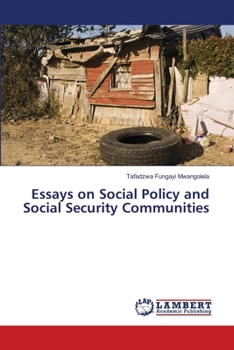 Paperback Essays on Social Policy and Social Security Communities Book