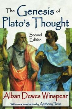 Hardcover The Genesis of Plato's Thought: Second Edition Book