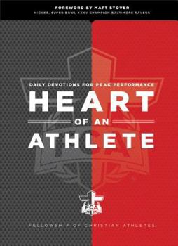 Hardcover Heart of an Athlete: Daily Devotions for Peak Performance Book