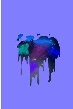 Paperback Universe: Beautiful Universe Perfect Gift Lined Notebook/Journal (6"x9") Book