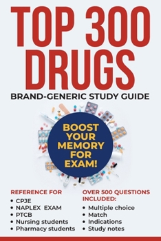 1,000 Generic-Brand Drug Name List - CPJE Secrets by Esther Grifoll