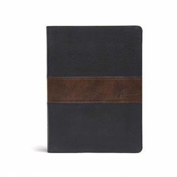 Imitation Leather CSB Spurgeon Study Bible, Black/Brown Leathertouch(r) Book