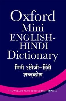 Paperback Mini English-Hindi Dictionary Book