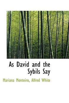 Hardcover As David and the Sybils Say Book