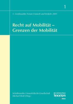 Paperback Recht Auf Mobilitat - Grenzen Der Mobilitat [German] Book