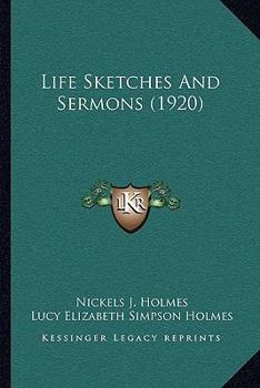 Paperback Life Sketches And Sermons (1920) Book