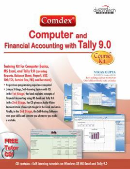 Paperback Comdex Computer and Financial Accounting with Tally 9. 0 Book