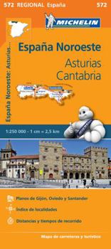 Map Mapa Regional Asturias, Cantabria [Castillian] Book