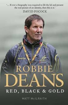 Paperback Robbie Deans Red, Black & Gold Book