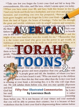 Hardcover American Torah Toons 2: Fifty-Four Illustrated Commentaries Book