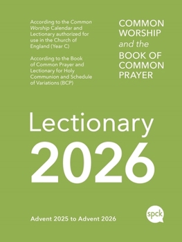 Spiral-bound Common Worship Lectionary 2026: Church of England Liturgical Calendar with the Book of Common Prayer (Includes Daily Readings and Service Planning Gui Book