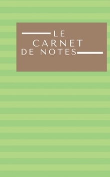 Paperback Carnet de notes [French] Book