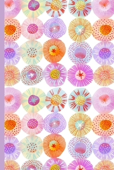 Paperback Notes: A Blank Isometric Graph Paper Notebook with Sorbet Circles Abstract Watercolor Cover Art Book