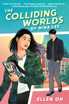 Hardcover The Colliding Worlds of Mina Lee Book