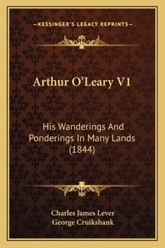 Paperback Arthur O'Leary V1: His Wanderings And Ponderings In Many Lands (1844) Book