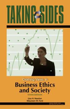 Paperback Taking Sides: Clashing Views in Business Ethics and Society Book
