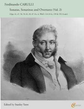 Paperback Ferdinando CARULLI: Sonatas, Sonatinas and Overtures (Vol. 2) Book