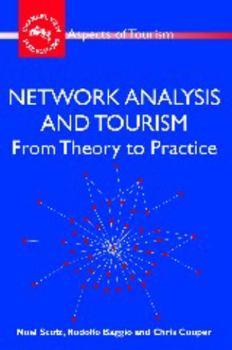 Paperback Network Analysis and Tourism PB: From Theory to Practice Book