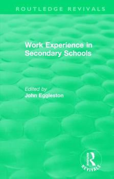 Hardcover Work Experience in Secondary Schools Book