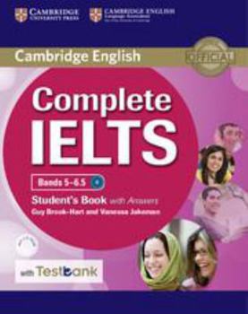 Paperback Complete Ielts Bands 5-6.5 Student's Book with Answers with Testbank [With CDROM] Book